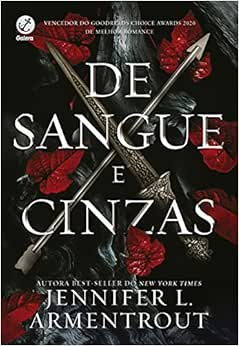 Capa do livro De sangue e cinzas