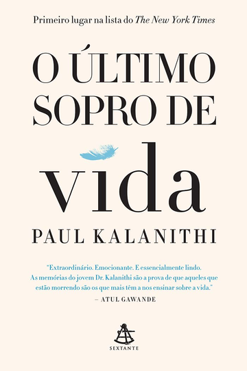 Capa do livro O último sopro de vida