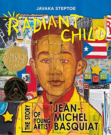 Capa do livro Radiant Child: The Story of Young Artist Jean-Michel Basquiat