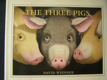 Capa do livro The Three Pigs