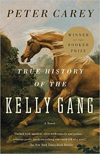 Capa do livro True History of the Kelly Gang