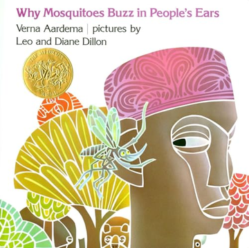 Capa do livro Why Mosquitoes Buzz in People's Ears: A West African Tale